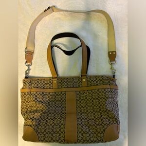 Coach baby bag
